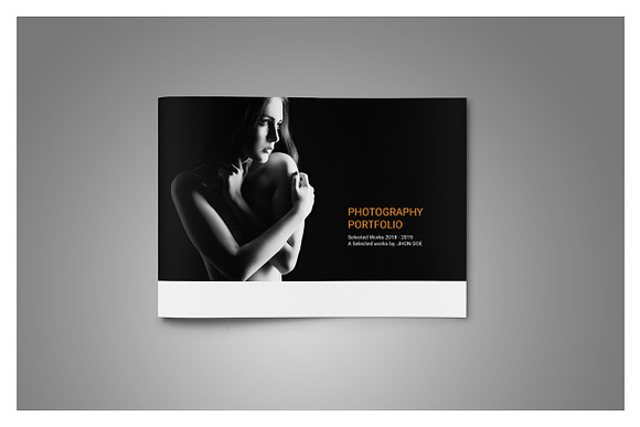 Minimal Photography Portfolio in Brochure Templates - product preview 7