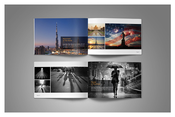 Minimal Photography Portfolio in Brochure Templates - product preview 10