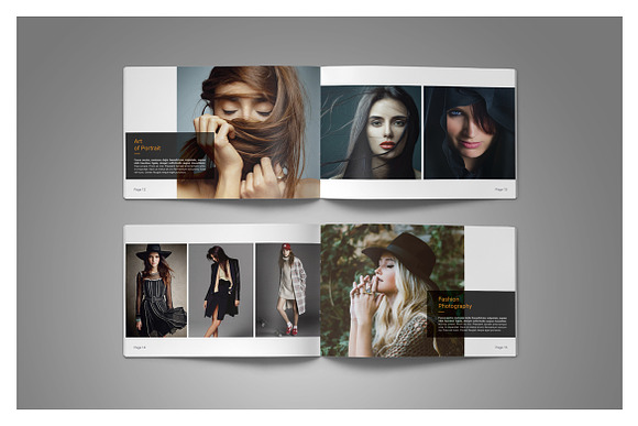 Minimal Photography Portfolio in Brochure Templates - product preview 11