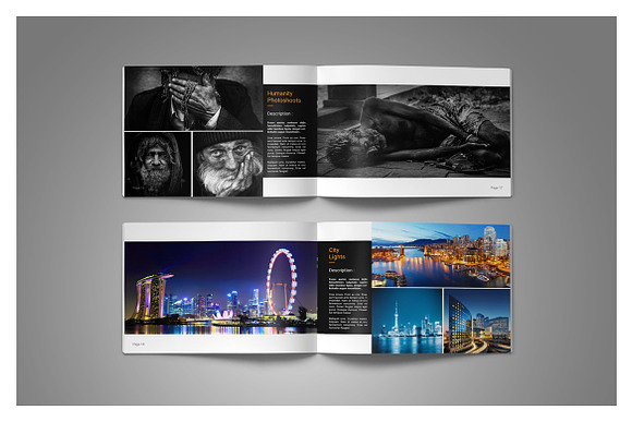 Minimal Photography Portfolio in Brochure Templates - product preview 12