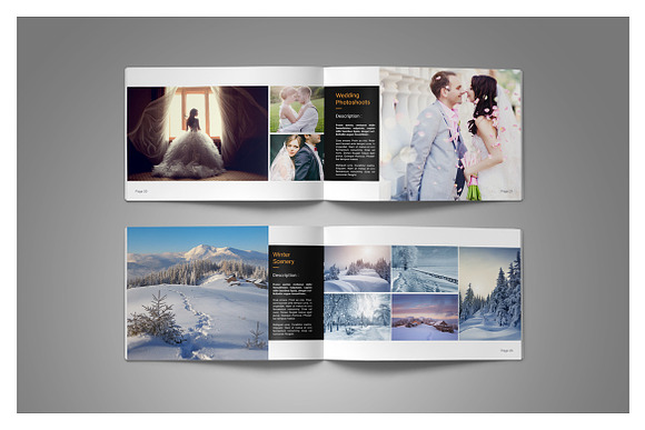Minimal Photography Portfolio in Brochure Templates - product preview 13