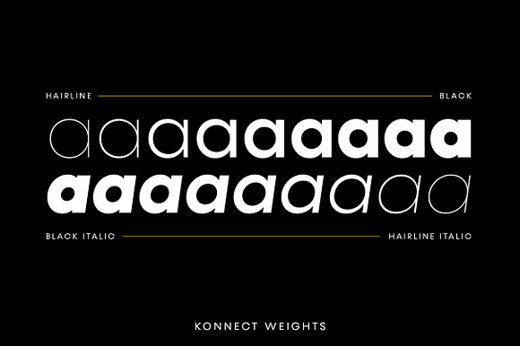 Konnect Font Family in Professional Fonts - product preview 5