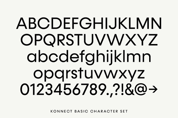 Konnect Font Family in Professional Fonts - product preview 6