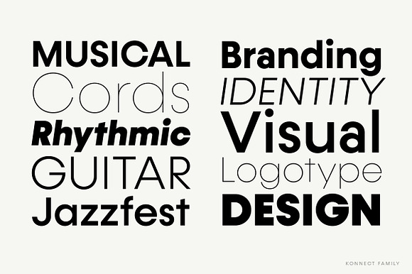Konnect Font Family in Professional Fonts - product preview 7