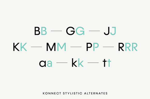Konnect Font Family in Professional Fonts - product preview 9