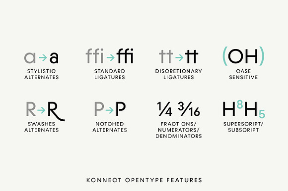 Konnect Font Family in Professional Fonts - product preview 18