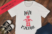 Love Machine SVG Cut File