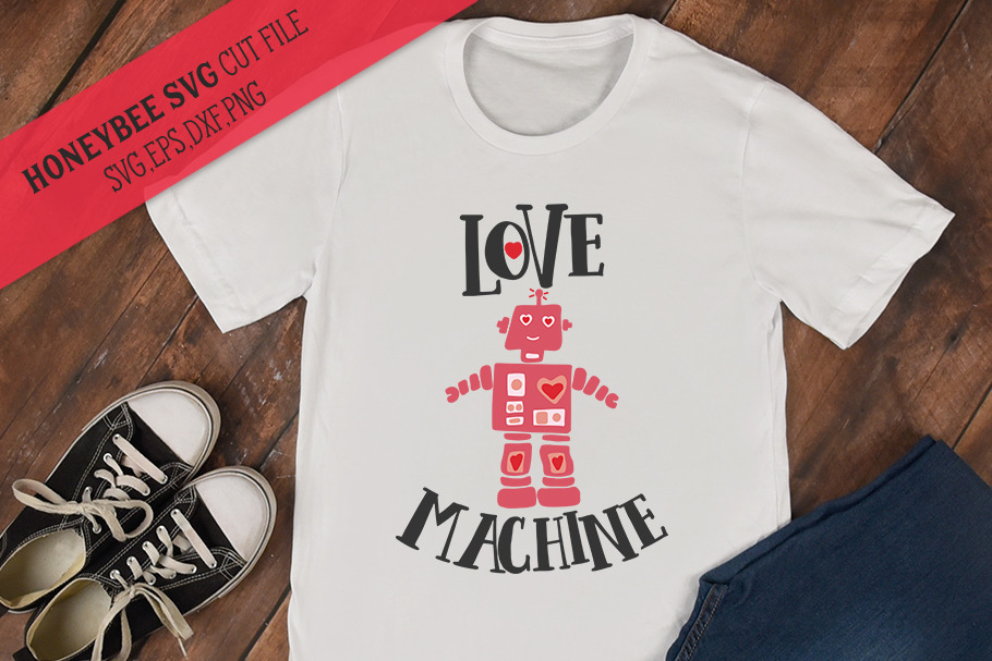 Love Machine SVG Cut File