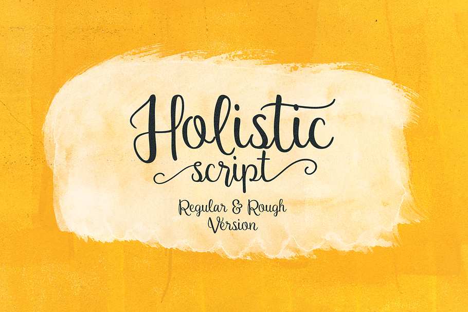 Holistic Script in Script Fonts - product preview 8