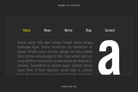 Bebas Neue Pro - Thin Italic in Italic Fonts - product preview 3