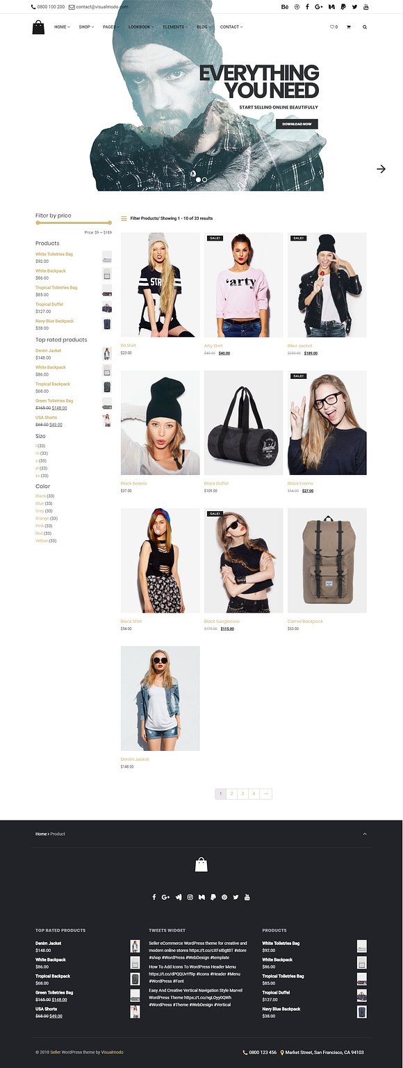 Seller - eCommerce WordPress Theme in WordPress Commerce Themes - product preview 15