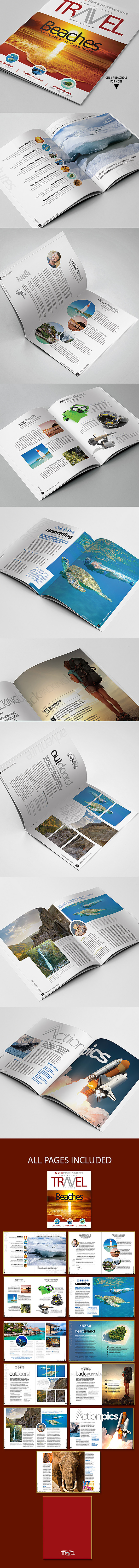 Travel Magazine in Magazine Templates - product preview 12