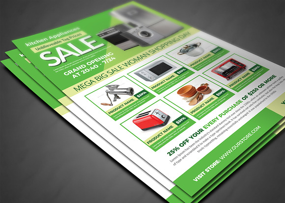 Product Flyer in Flyer Templates - product preview 2