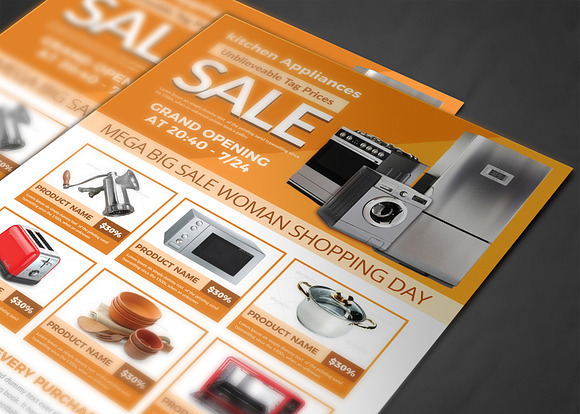 Product Flyer in Flyer Templates - product preview 3