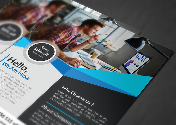 Corporate Business Flyer in Flyer Templates - product preview 3