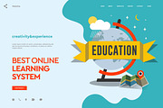 Education Web page design