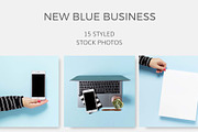 New Blue Business (15 Images)