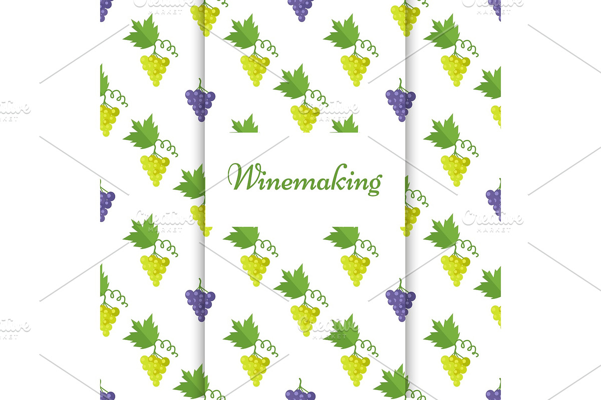 Winemaking Poster with Isolated in Illustrations - product preview 8