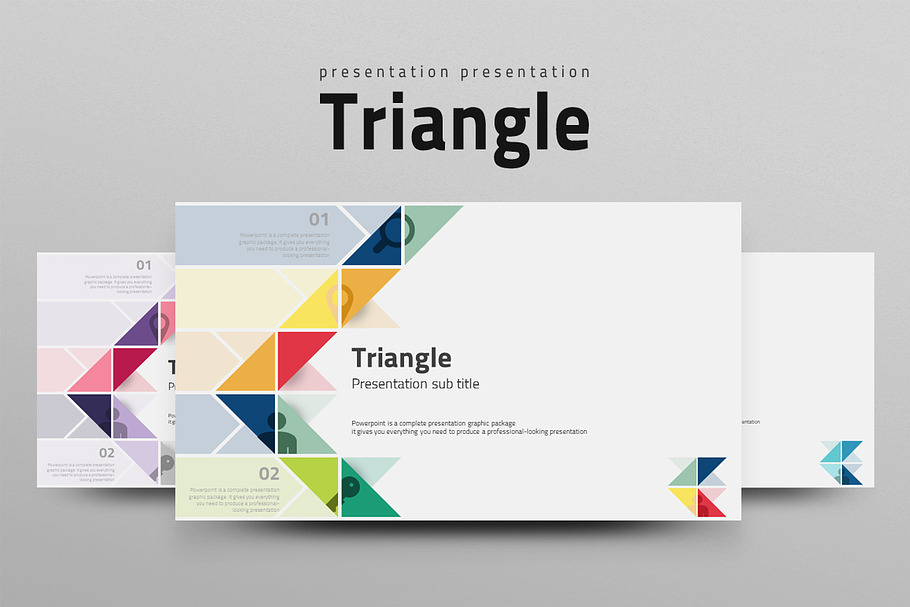 Triangle in Presentation Templates - product preview 8