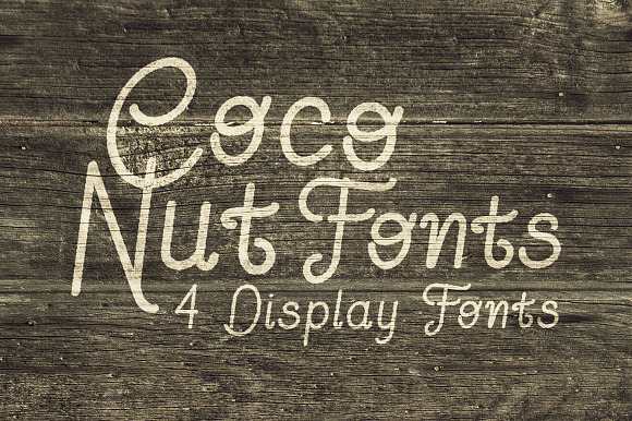 Coconut - Display Font in Display Fonts - product preview 6