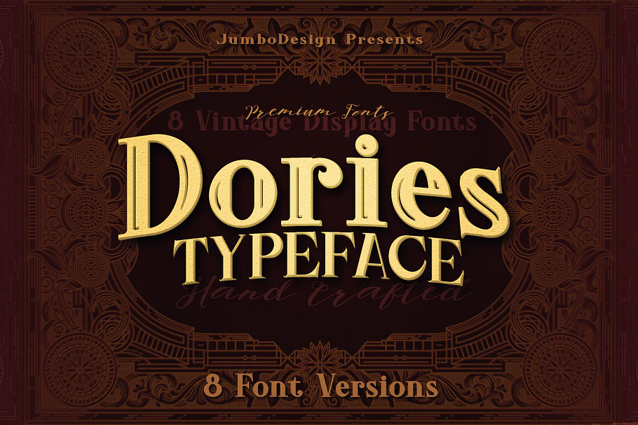 Dories - Display Font in Display Fonts - product preview 8