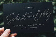 Sebastian Bobby Handwritten Font