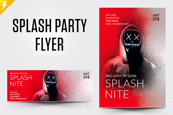 Splash Party Flyer