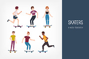 Skaters set