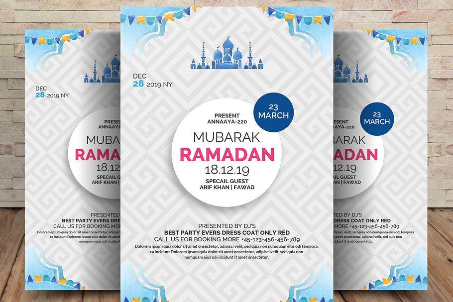 Ramadan and Eid Flyer