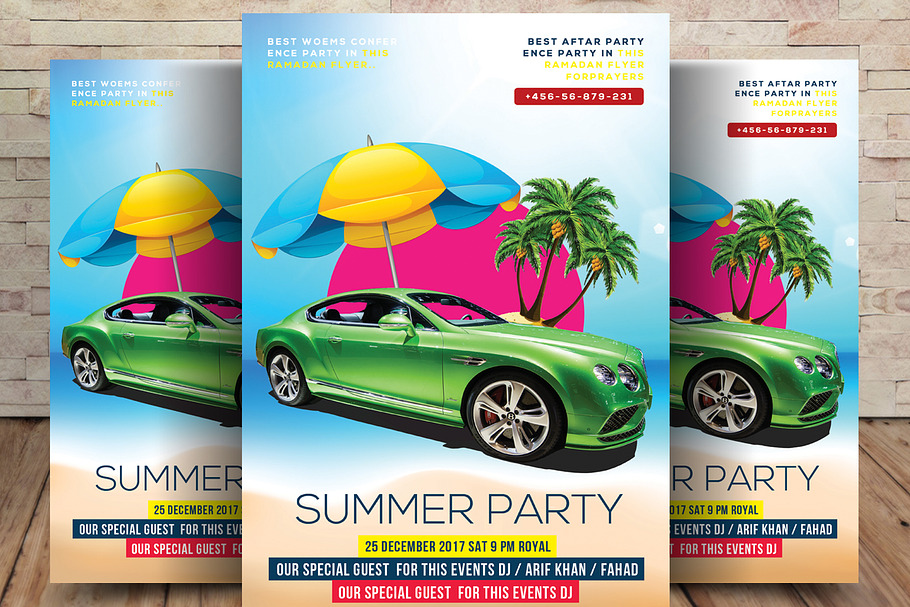 World Summer Festival in Flyer Templates - product preview 8
