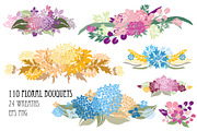 110 Floral Bouquets Collection