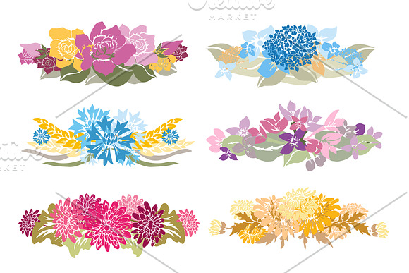 110 Floral Bouquets Collection in Illustrations - product preview 5