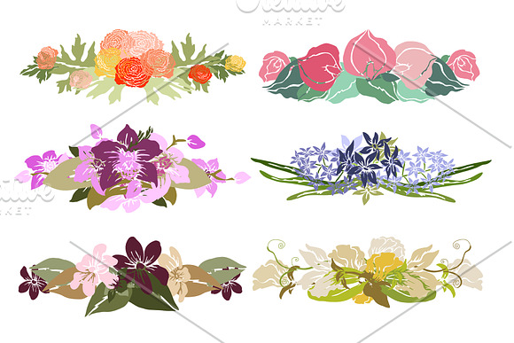 110 Floral Bouquets Collection in Illustrations - product preview 8