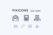 Pixicons 300+ Icons
