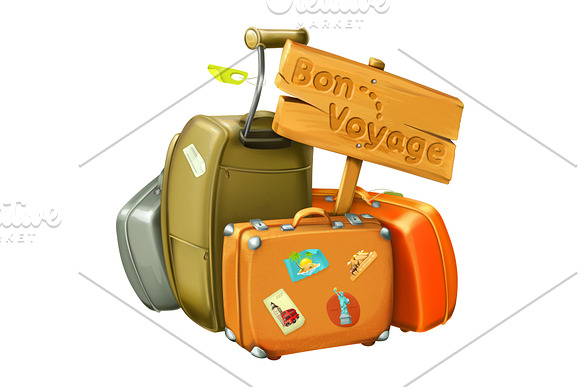 Travel, vacation, landmarks, Earth in Icons - product preview 19