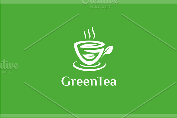 Green Tea Logo in Logo Templates - product preview 1