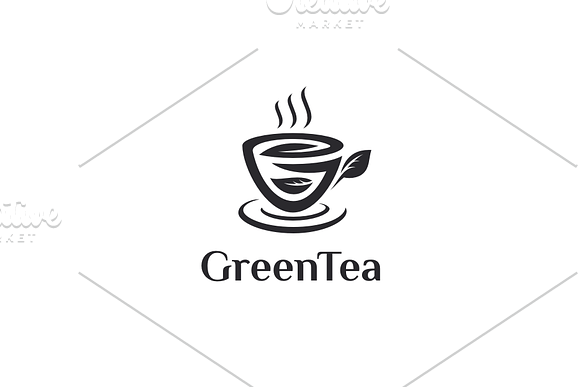 Green Tea Logo in Logo Templates - product preview 2