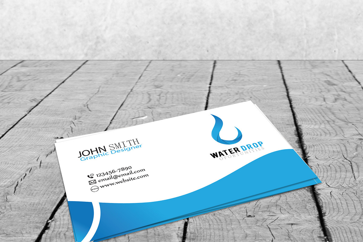 Corporate Business Card in Card Templates - product preview 8