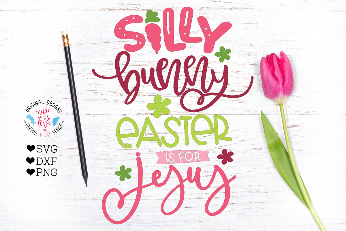 Silly Bunny Easter is for Jesus in Illustrations - product preview 8