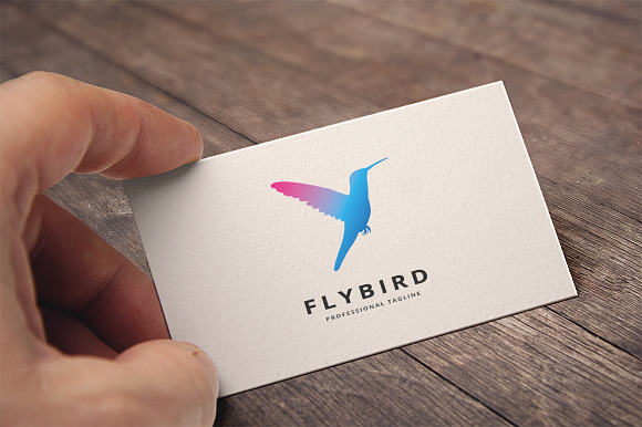 Fly Bird Logo in Logo Templates - product preview 1