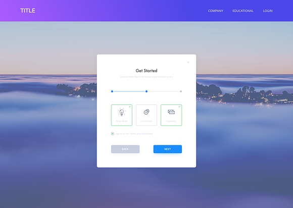 Creative Elements UI Kit in UI Kits and Libraries - product preview 4