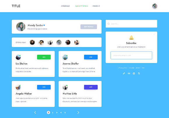 Creative Elements UI Kit in UI Kits and Libraries - product preview 7