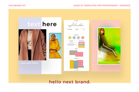the brand kit in Social Media Templates - product preview 4
