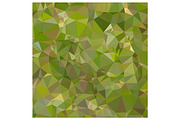 Sap Green Abstract Low Polygon Backg