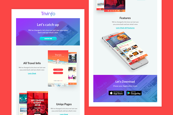 Email Newsletter - Trivinfo in Mailchimp Templates - product preview 1