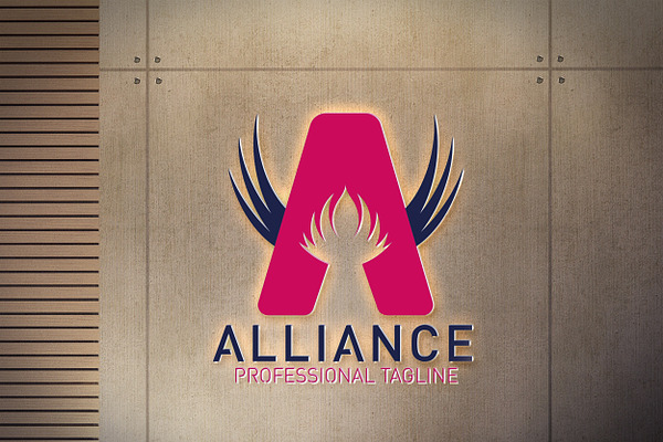 Letter A Alliance Logo