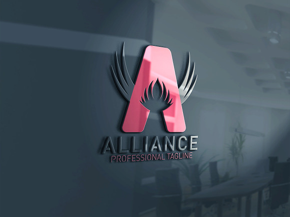 Letter A Alliance Logo in Logo Templates - product preview 1