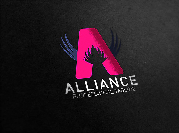 Letter A Alliance Logo in Logo Templates - product preview 2