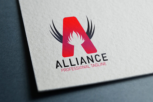 Letter A Alliance Logo in Logo Templates - product preview 3