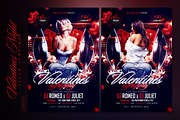Valentines Night Flyer Template